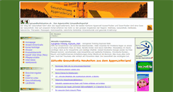 Desktop Screenshot of gesundheitskanton.ch